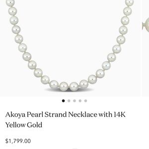 Heltzberg Jewelry Set—Elegant White Pearl Necklace & Earrings! NWT
